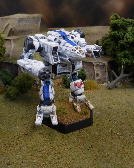 Painted Battletech Iron Cheetah L, Clan Wolf Howl Keshik