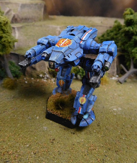 Paintyed Battletech Nightstar, Davion Guards