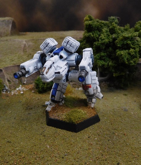 Painted Battletech Ebon Jaguar F, Clan Wolf Howl Keshik