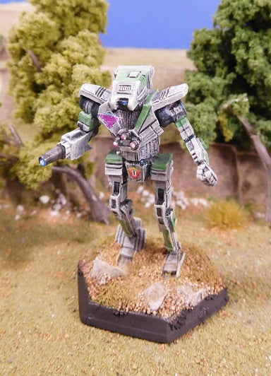 Painted Battletech Wolfhound, 1st Atrean Dragoons