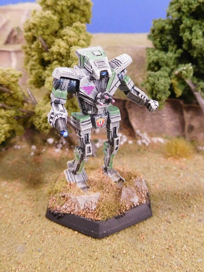 Painted Battletech Wolfhound, 1st Atrean Dragoons